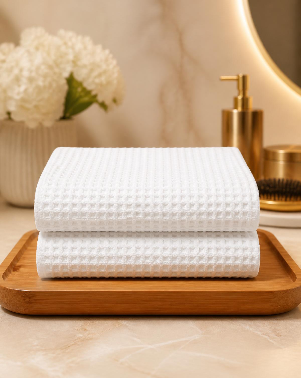 Waffle Hair Towel